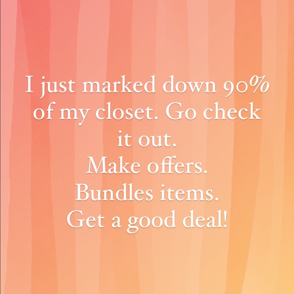Check out my sale!